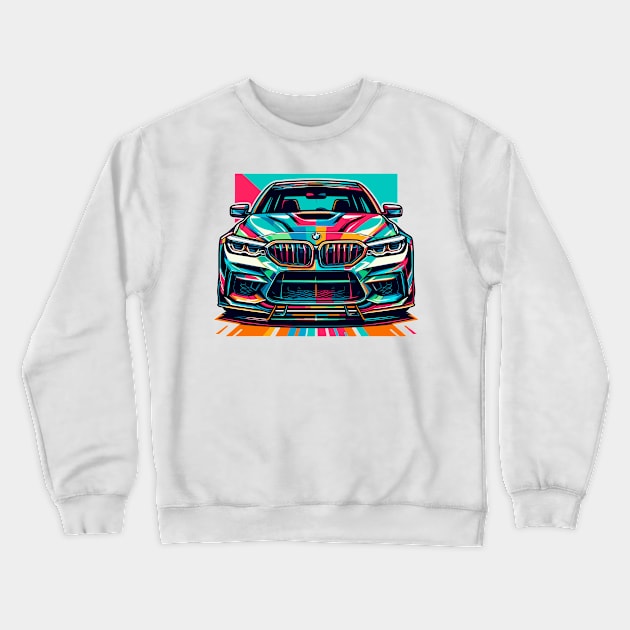 BMW M5 Crewneck Sweatshirt by Vehicles-Art